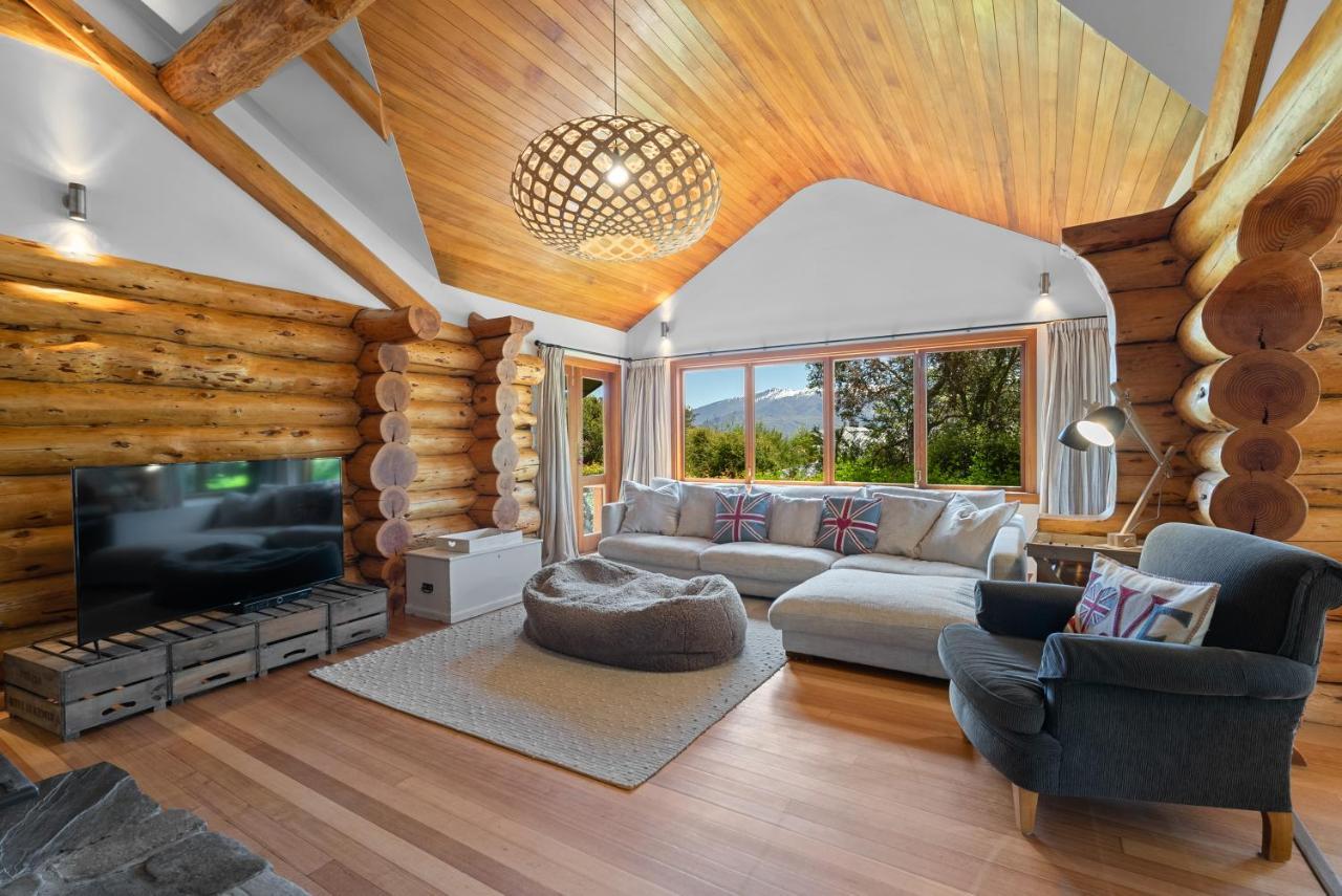Villa The Log House Wanaka Exterior foto